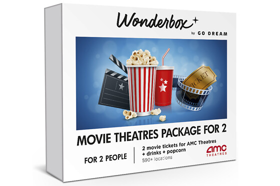 AMC Movie Theatres® Experience with drinks and popcorn for 2