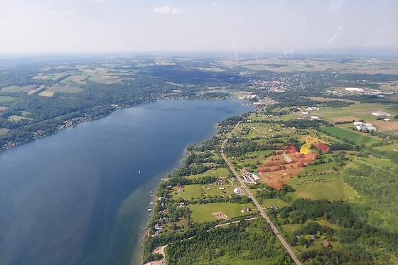 Helicopter Tour over the Cayuga Lake for 2