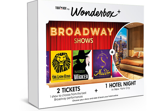 Broadway Show - 2 Tickets + One Night Stay