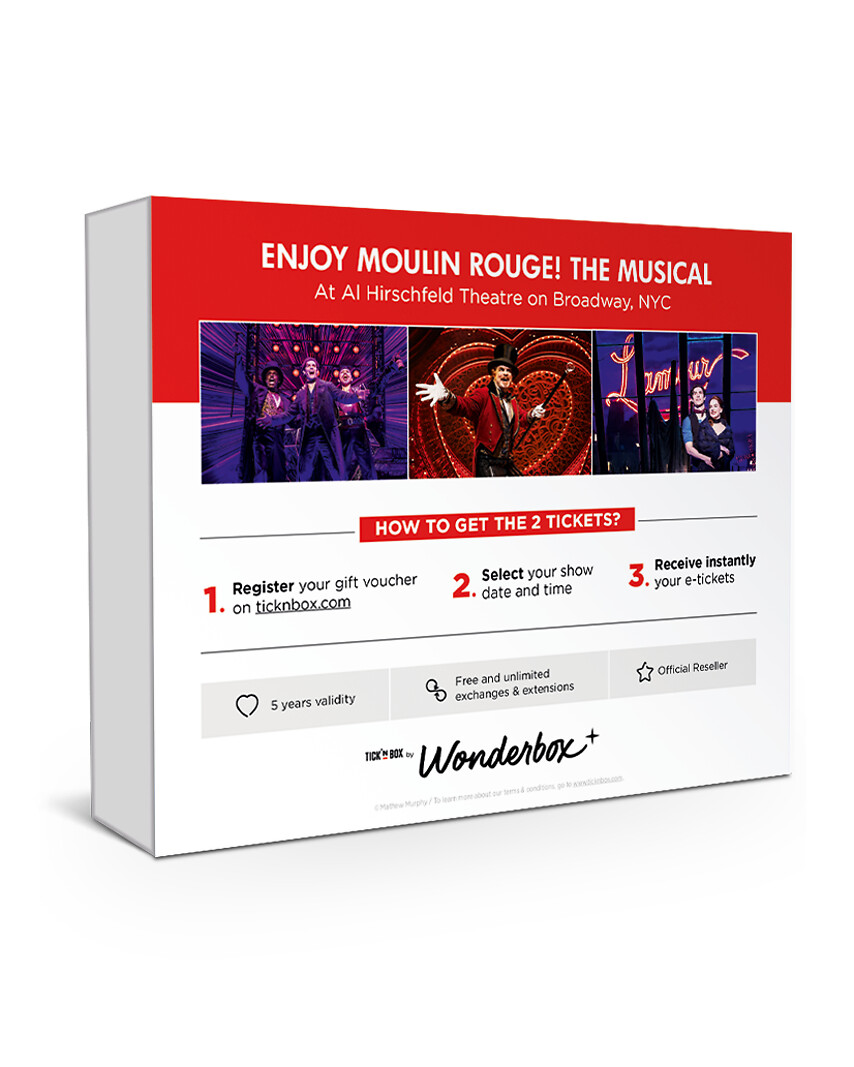 Moulin Rouge The Musical - 2 Tickets