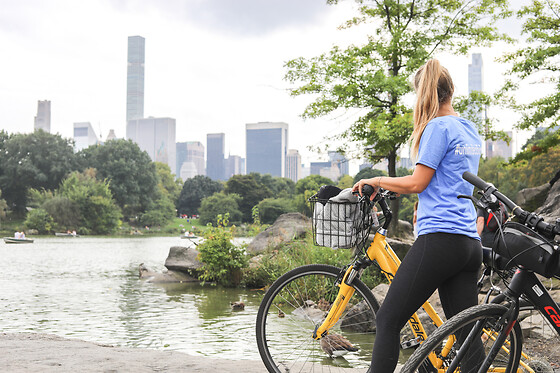 Central Park Bike Ride and Yoga for 1 person