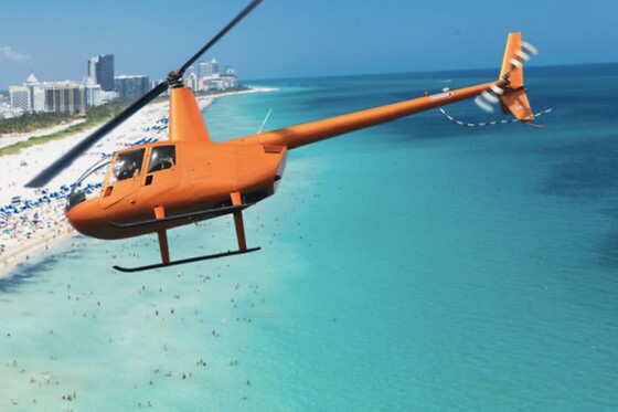 50-minute flight of Miami's Skyline and Key Biscayne at Airacer Inc
