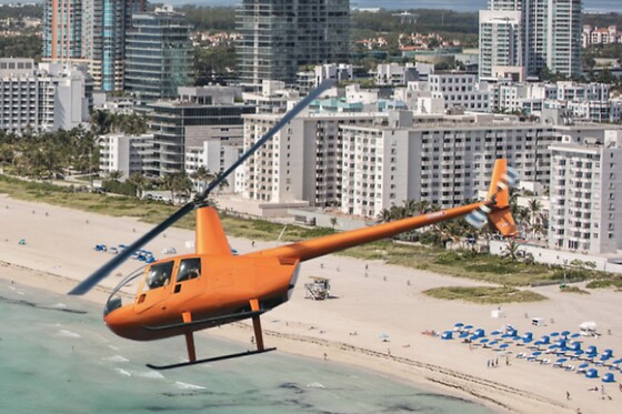 50-minute flight of Miami's Skyline and Key Biscayne at Airacer Inc