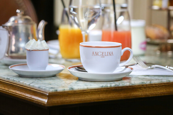 The signature Angelina Brunch for 2 + The Hot Chocolate Mix at Angelina Bryant Park